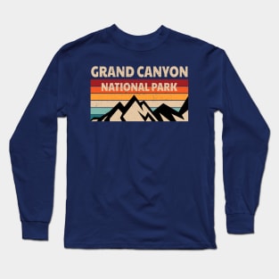 Grand Canyon National Park Retro Long Sleeve T-Shirt